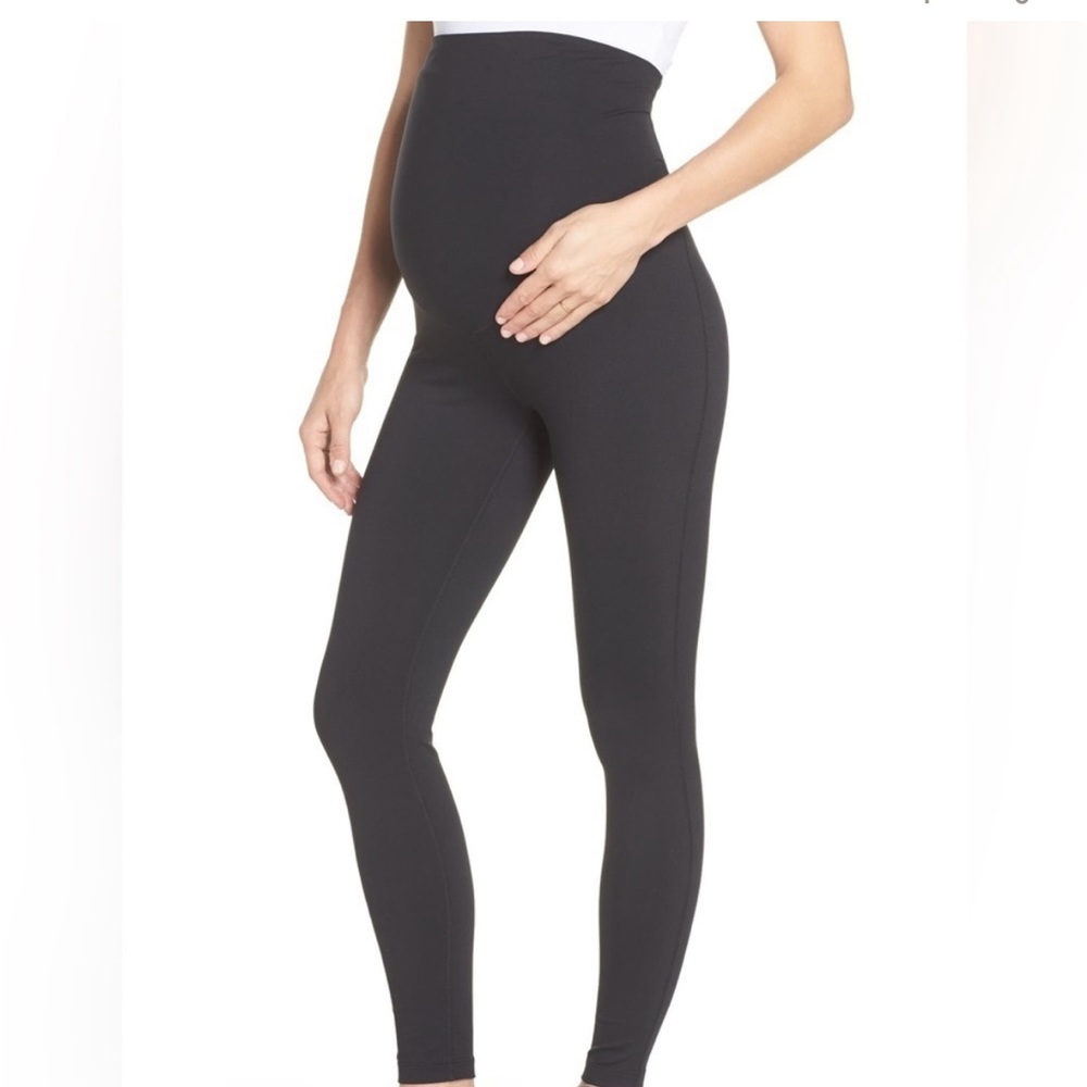 Zella Mamasana Live In Maternity Leggings In Black Small